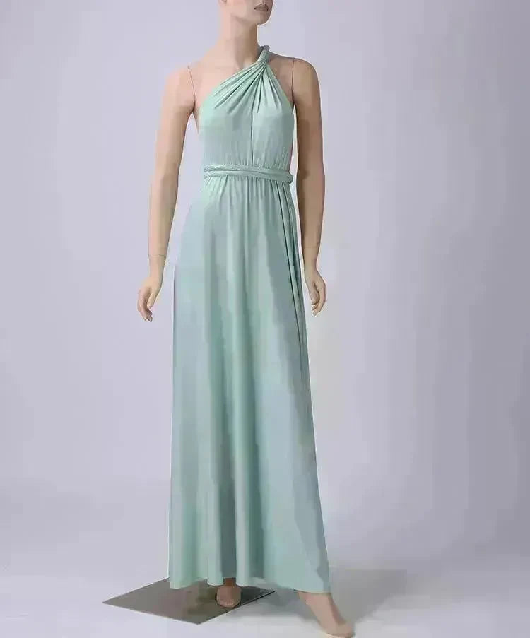 Sexy Stunning Multi-rope Bandage 14 Color Dress Long Dress Gown - EX-STOCK CANADA