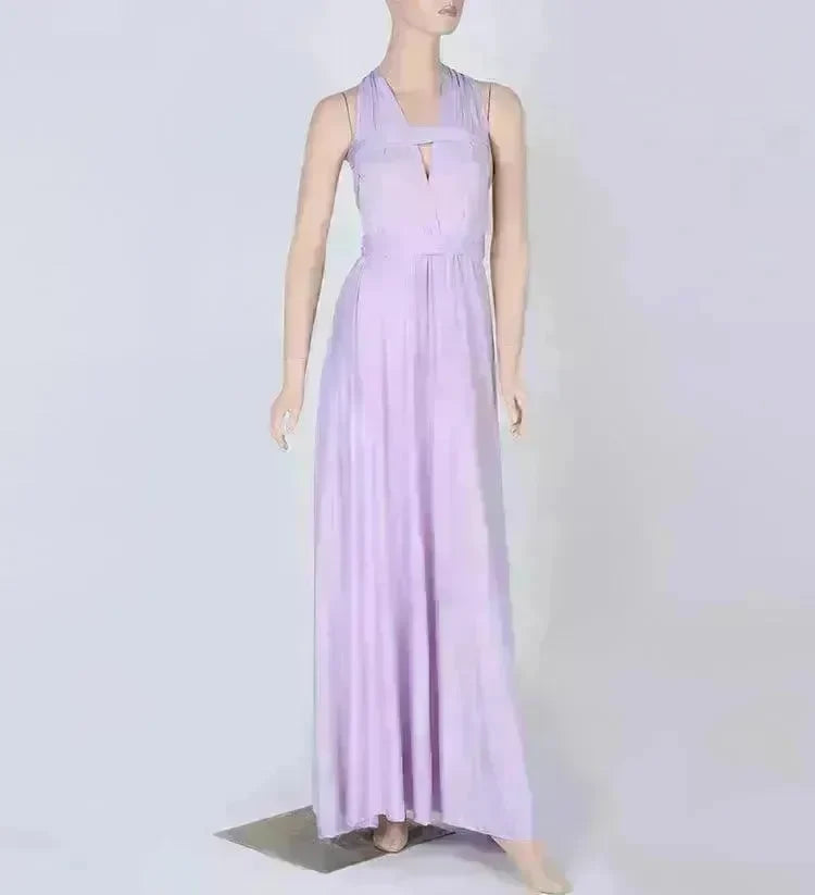 Sexy Stunning Multi-rope Bandage 14 Color Dress Long Dress Gown - EX-STOCK CANADA