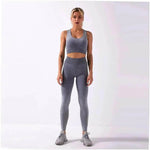 Shark knitting sports bra pants tie-dye Yoga Fitness Gym Exercise Wear - EX-STOCK Canada