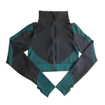 Shark Seamless Exercise Gym Wear Women's Long Sleeve Top - EX-STOCK Canada