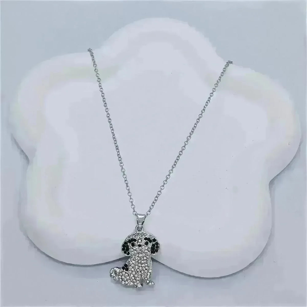 Shih Tzu Pendant Zinc Alloy Die Casting Puppy Necklace - EX-STOCK CANADA