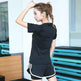 Short sleeve slim fit gym top - EX-STOCK Canada