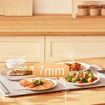 Silicone Flexible Foldable Warm Chopping Board Food Insulation Board Hot Food Treasure Storage Digital Display Insulation Chopping Board - EX-STOCK Canada