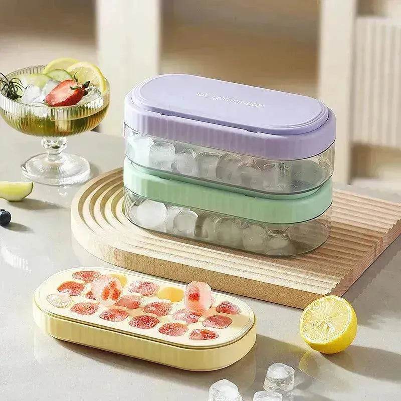 Silicone Food Grade Pressing Ice Cube Mold - EX-STOCK Canada