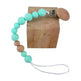 Silicone Pacifier Clip Chain for Babies. - EX-STOCK CANADA