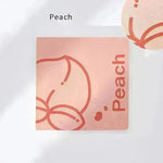 Simple Fruit Square Book Notebook Female Students Notepad - EX-STOCK CANADA