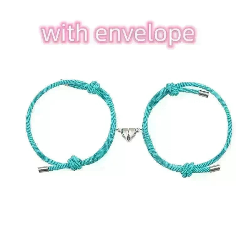 Simple Nylon Love Magnetic Bracelet - EX-STOCK CANADA