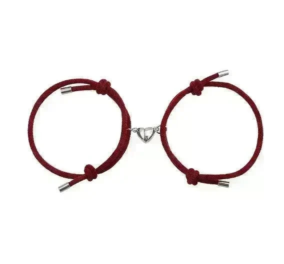 Simple Nylon Love Magnetic Bracelet - EX-STOCK CANADA