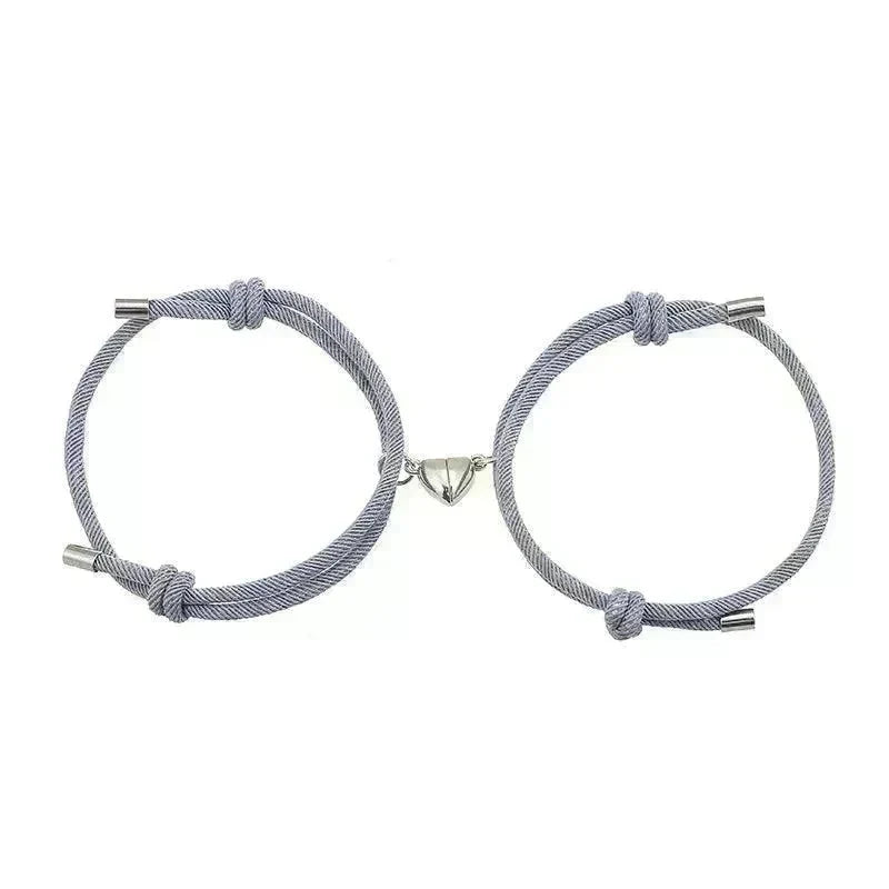 Simple Nylon Love Magnetic Bracelet - EX-STOCK CANADA