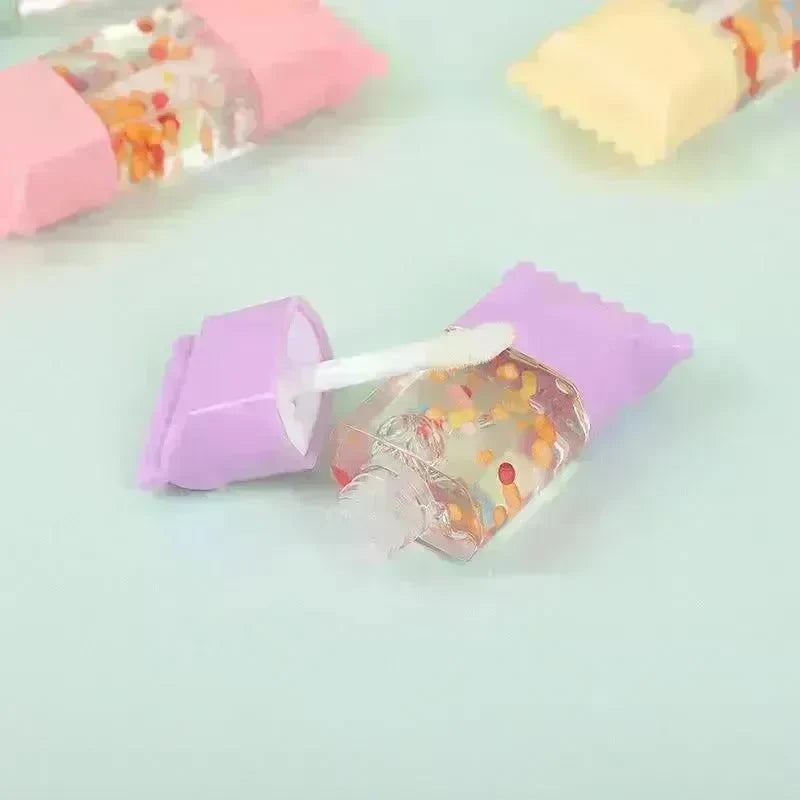 Six Color Fruit Candy Transparent Moisturizing Lip Oil - EX-STOCK CANADA