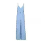 SLeeveless Hollow-out Camisole High Waist Slim Solid Color Jumpsuit - EX-STOCK CANADA