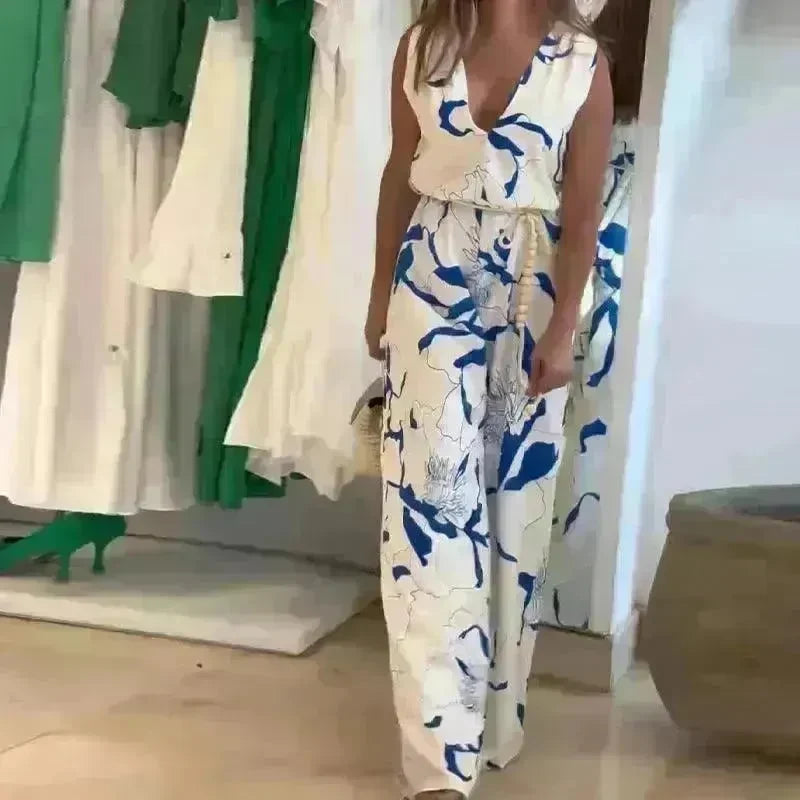 Sleeveless Top High Waist Pants Casual Suit Women - EX-STOCK CANADA