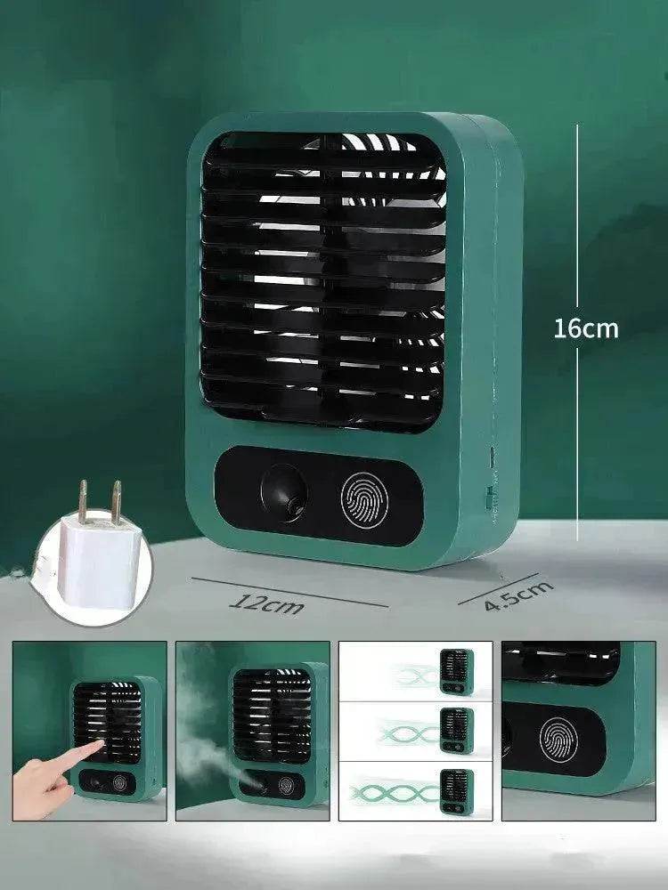 Small Air Conditioner Spray Cooling Small Fan Portable Portable Small Mini Fan - EX-STOCK Canada