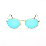 Small Oval Frame Retro Sunglasses - EX-STOCK CANADA