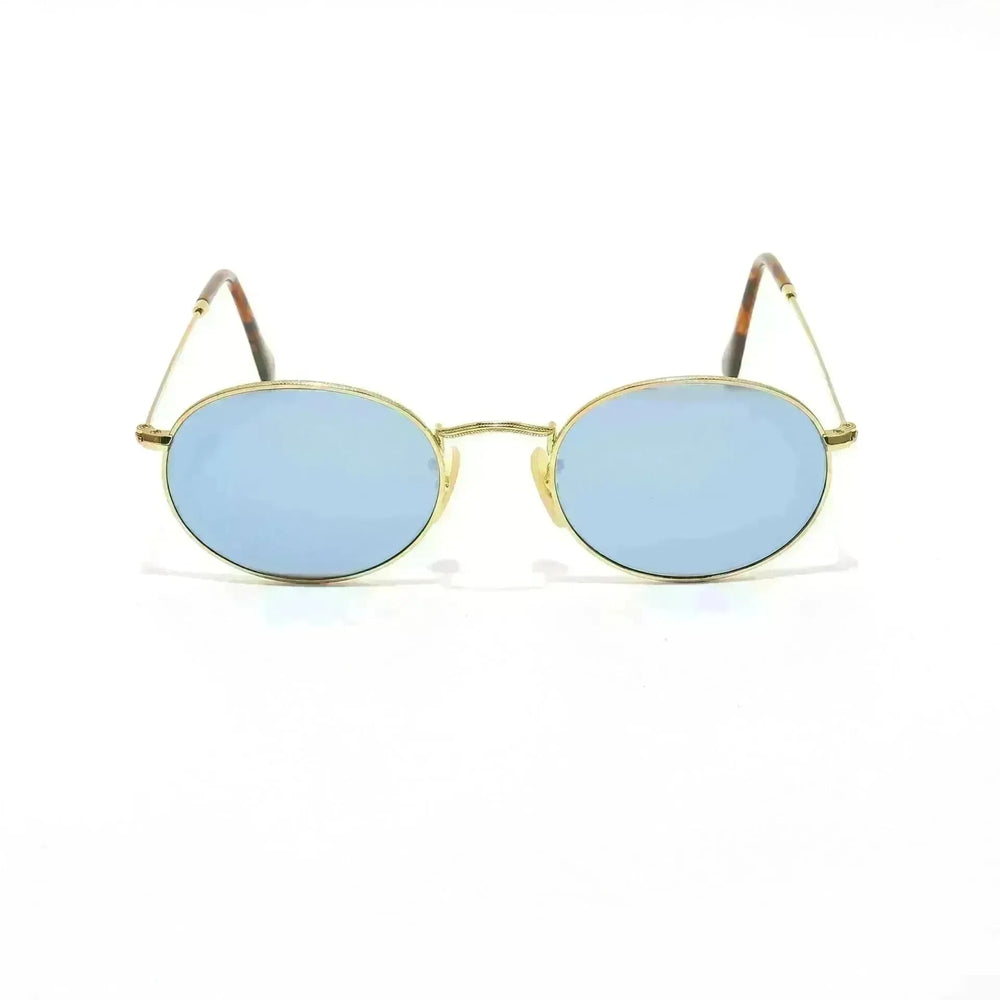 Small Oval Frame Retro Sunglasses - EX-STOCK CANADA