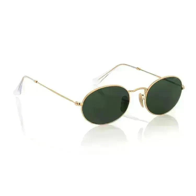 Small Oval Frame Retro Sunglasses - EX-STOCK CANADA