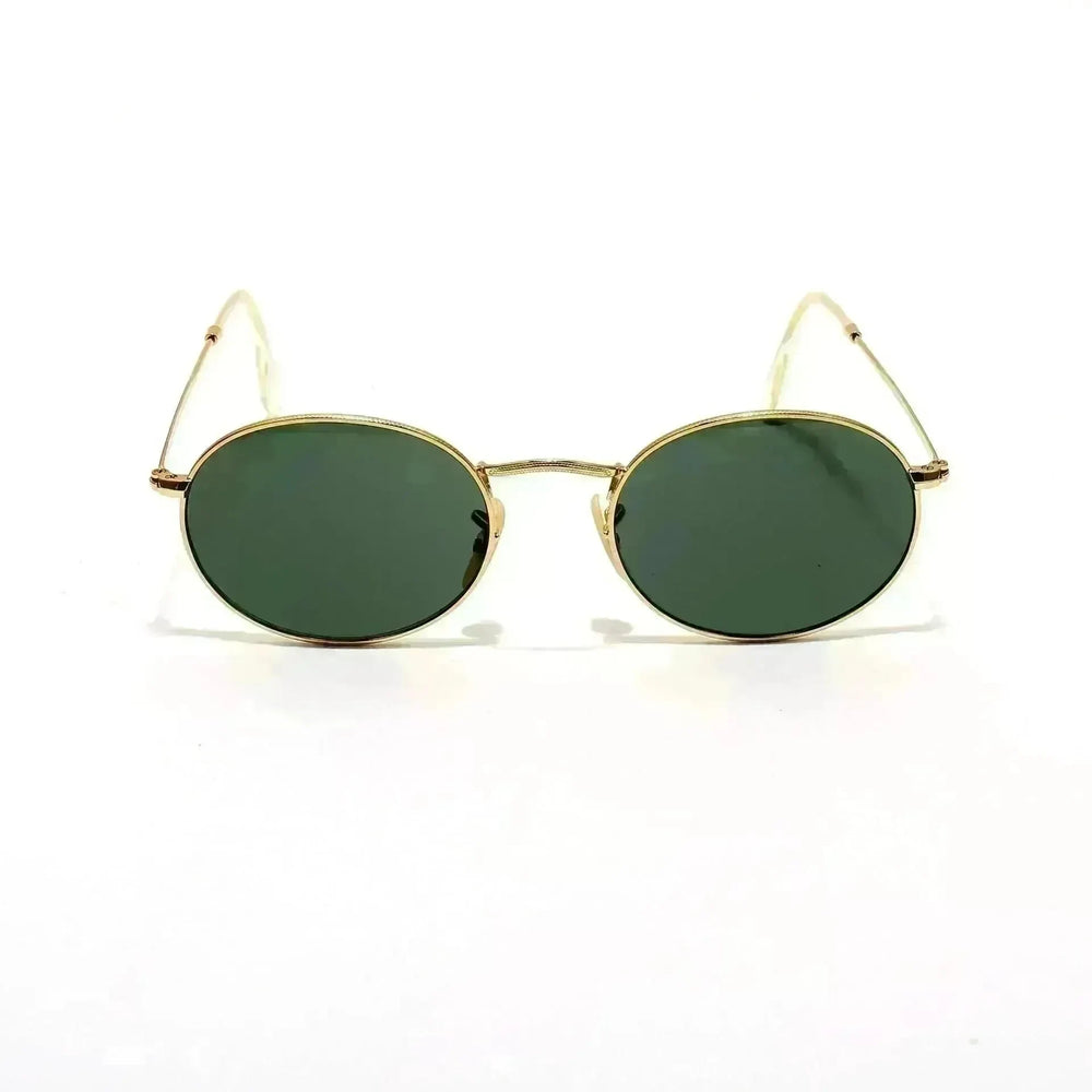 Small Oval Frame Retro Sunglasses - EX-STOCK CANADA