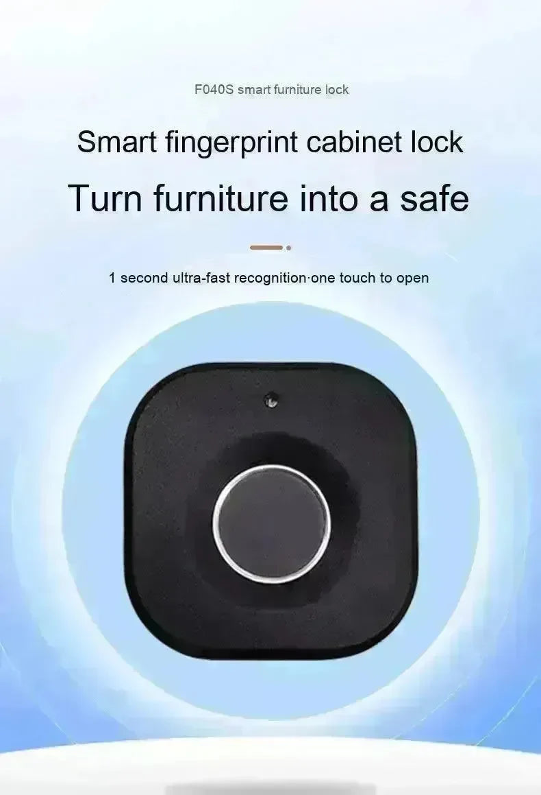Smart Drawer Locker Wardrobe Electronic Office File Cabinet Dressing Cabinet Fingerprint Lock - EX-STOCK CANADA