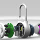 Smart padlock direction button password lock Bluetooth electronic lock - EX-STOCK Canada