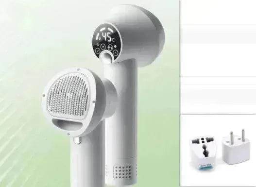 Smart Pet Hair Dryer Dog Golden Retriever Cat Grooming Hairdressing Blow & Comb Silent No Harm Pet Cleaning Supplies Pet Products - EX-STOCK Canada