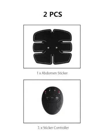 Smart rechargeable abdominal/ Muscle simulation patch - EX-STOCK Canada