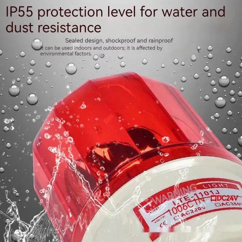 Smart Warning Light LTE-1101J Sound And Light Alarm Rotation for Factories, Workshops, Machine tools, Security rooms, and Traffics. - EX-STOCK Canada