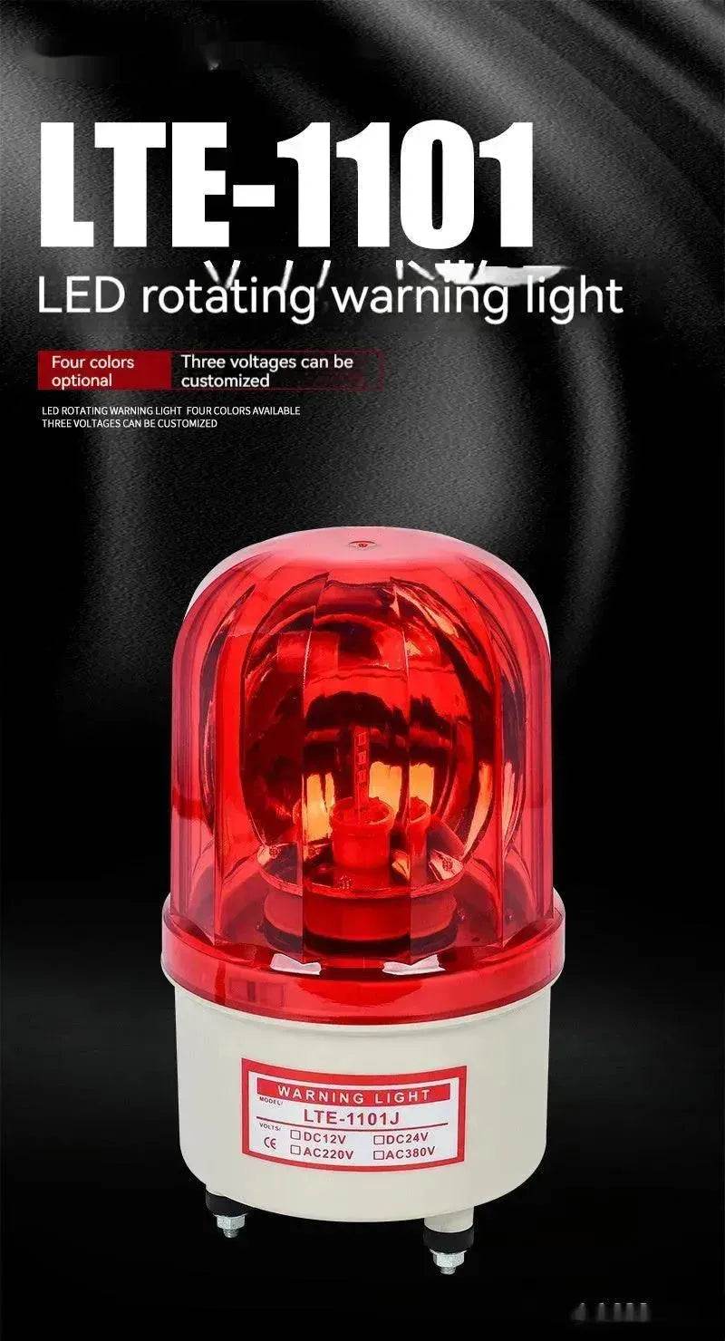 Smart Warning Light LTE-1101J Sound And Light Alarm Rotation for Factories, Workshops, Machine tools, Security rooms, and Traffics. - EX-STOCK Canada