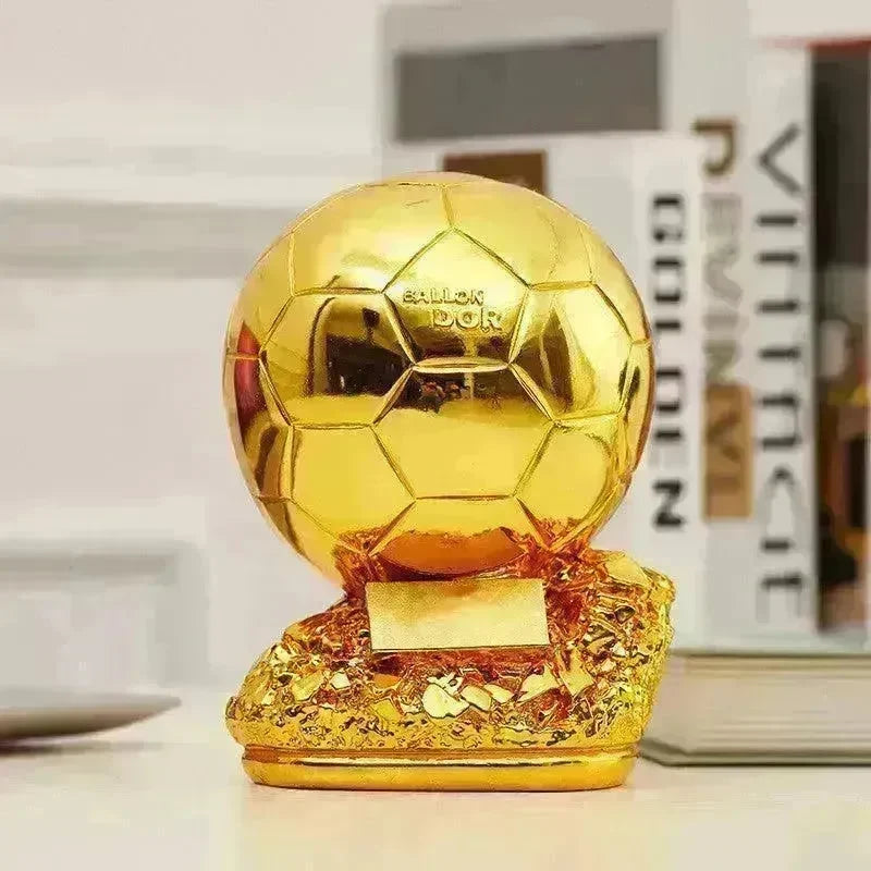 Soccer Player Award Soccer Golden Ball Trophy Model Customize - EX-STOCK CANADA
