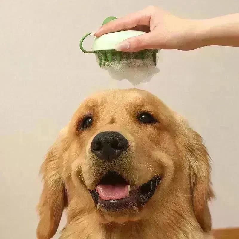 Soft Silicone Pets Hair Remover Comb Handheld Bath Shower Hair Shampoo Massage Brush For Dogs Cats Cleaning Tools Pet Products - EX-STOCK CANADA