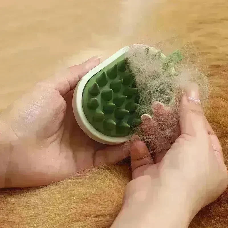 Soft Silicone Pets Hair Remover Comb Handheld Bath Shower Hair Shampoo Massage Brush For Dogs Cats Cleaning Tools Pet Products - EX-STOCK CANADA