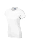 Solid color women's short-sleeved T-shirt combed cotton bottoming shirt advertising shirt custom - EX-STOCK CANADA