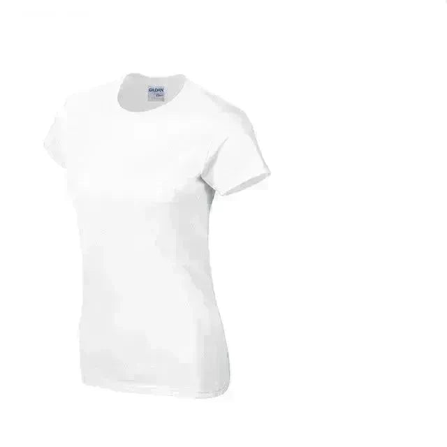Solid color women's short-sleeved T-shirt combed cotton bottoming shirt advertising shirt custom - EX-STOCK CANADA