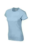 Solid color women's short-sleeved T-shirt combed cotton bottoming shirt advertising shirt custom - EX-STOCK CANADA