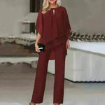 Solid Loose Casual Irregular Set - EX-STOCK CANADA