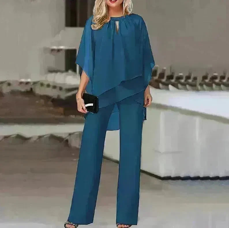 Solid Loose Casual Irregular Set - EX-STOCK CANADA