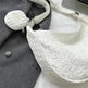 South Korea Ins Girl's Fashionable Cloud Puff Flower Shoulder Bag - EX-STOCK CANADA