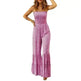 Spaghetti Strap High Waist Jumpsuit For Women - EX-STOCK CANADA