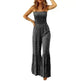 Spaghetti Strap High Waist Jumpsuit For Women - EX-STOCK CANADA