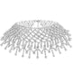 Sparling Rhinestone Diamond Fringed Tassel Choker Necklace for Women Bridal Wedding Luxury Necklace - EX-STOCK CANADA