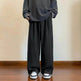 Sports Pants Male Straight Wide Leg Striped Casual Trousers - EX-STOCK Canada