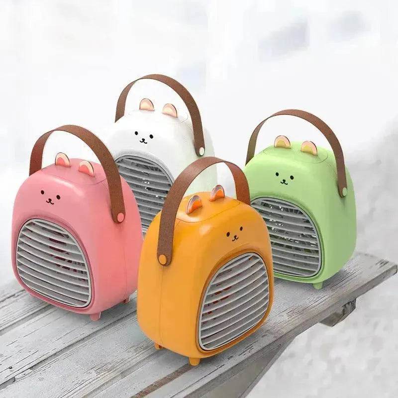 Spray Fan Humidification Cooling USB Portable Mute Desktop Fan - EX-STOCK Canada