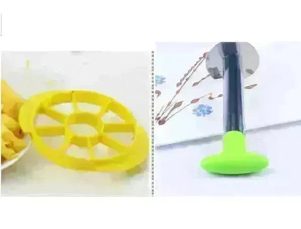 Stainless Steel Easy to use Pineapple Peeler & Cutter & Corer Slicer - EX-STOCK CANADA