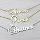 Stainless steel name letter custom crown necklace metal jewelry - EX-STOCK CANADA