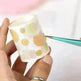 Stainless Steel Tweezers Macaron Colored Handbook And Paper Tape - EX-STOCK CANADA