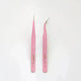 Stainless Steel Tweezers Macaron Colored Handbook And Paper Tape - EX-STOCK CANADA