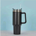 Stainless Steel Water Tumbler 40 Oz Cup Handle Straw Insulated Bottle Dupe Mug - EX-STOCK Canada