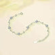 Sterling Silver Heartbeat Crystal Bracelet Female Lightning Silver Bracelet for Women - EX-STOCK CANADA