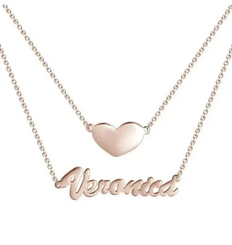 Sterling Silver Personalized Custom Jewelry Heart-shaped - EX-STOCK Canada