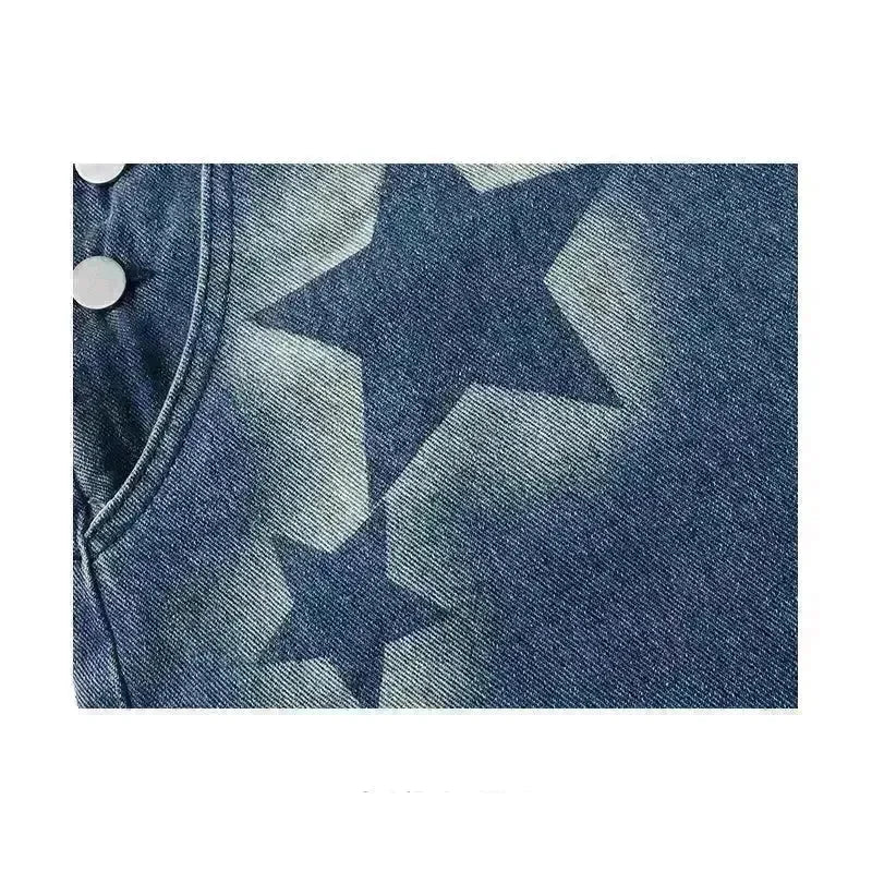 Straight Leg Wide Leg Denim Strap Pants - EX-STOCK CANADA