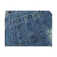 Straight Leg Wide Leg Denim Strap Pants - EX-STOCK CANADA